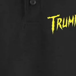 Trumpmania Funny Joke Humour Design Dry Zone Grid Performance Polo