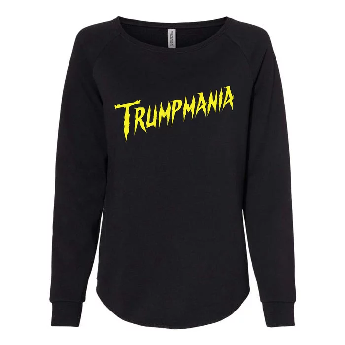 Trumpmania Funny Joke Humour Design Womens California Wash Sweatshirt