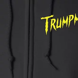 Trumpmania Funny Joke Humour Design Full Zip Hoodie