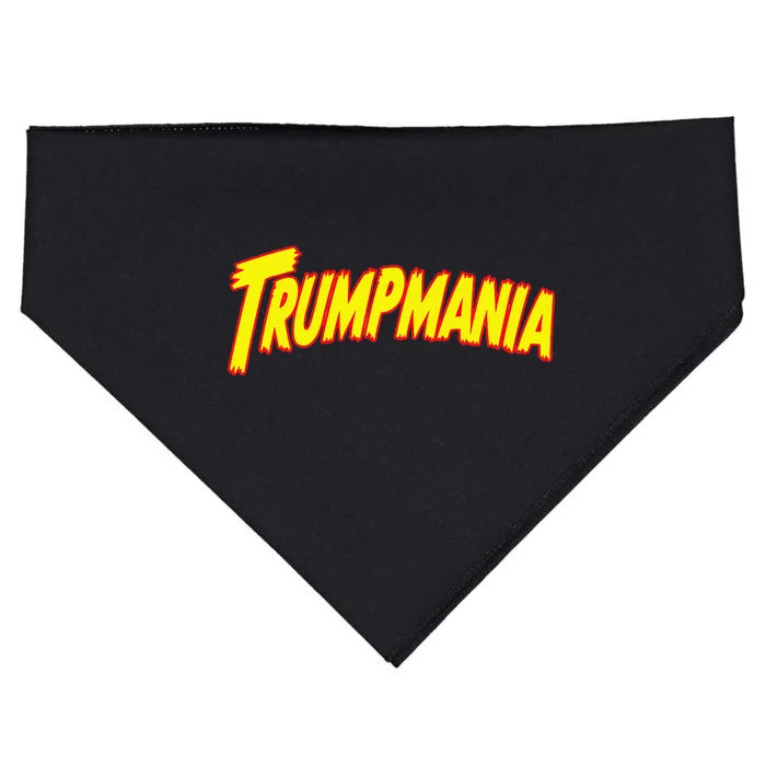 Trumpmania Funny Joke Humour Design Premium USA-Made Doggie Bandana