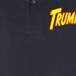 Trumpmania Funny Joke Humour Design Premium Softstyle Adult Sport Polo