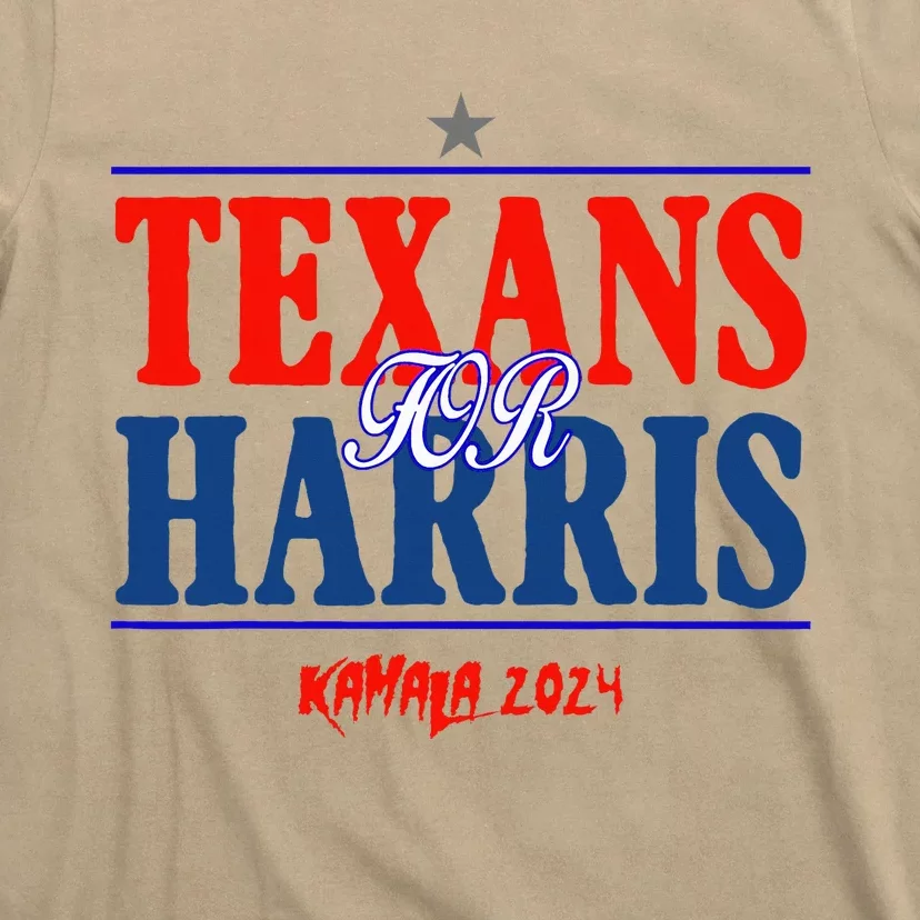 Texans For Kamala Harris 2024 Texans For Harris Kamala 2024 T-Shirt