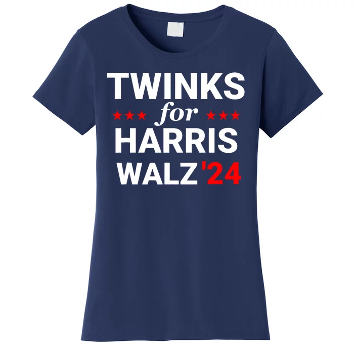 Twinks For Kamala Harris Tim Waltz 2024 Women's T-Shirt