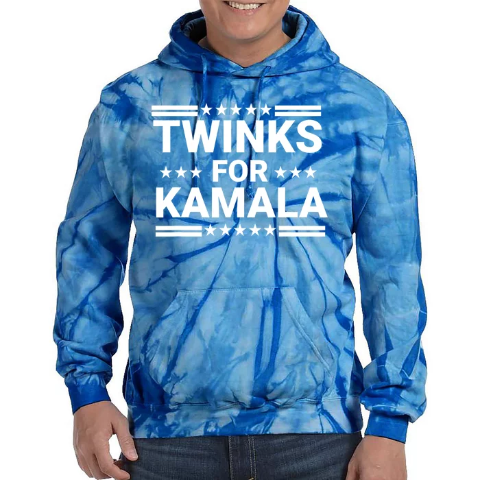 Twinks For Kamala Harris Tie Dye Hoodie