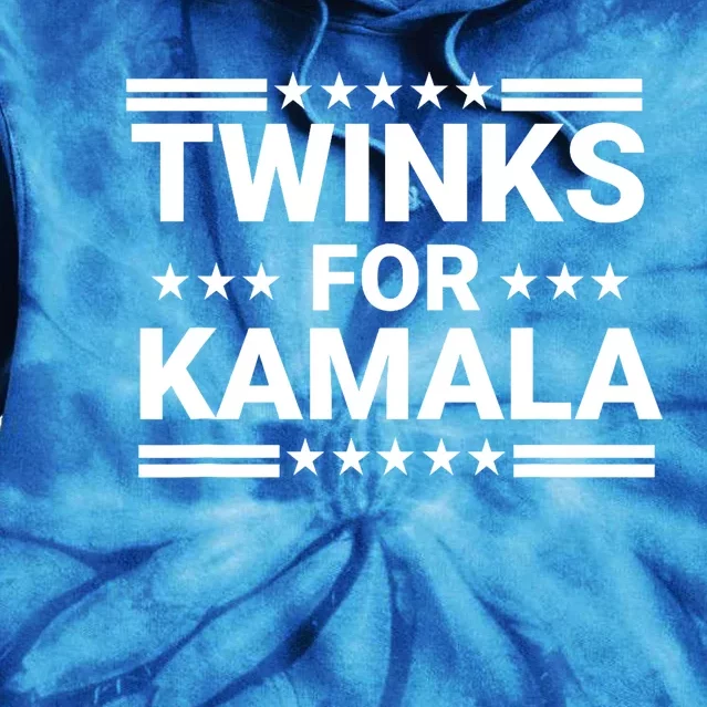 Twinks For Kamala Harris Tie Dye Hoodie