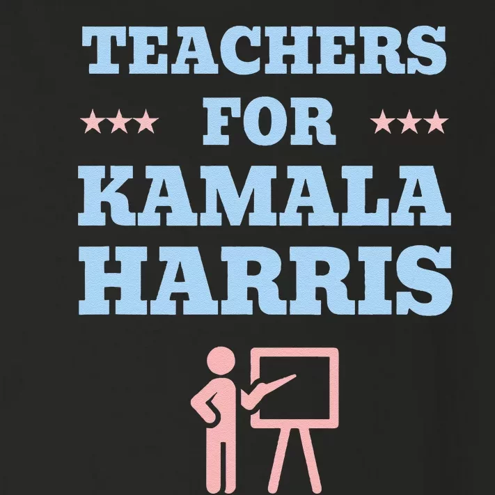 Teachers For Kamala Harris 2024 Change Breaking Barriers Toddler Long Sleeve Shirt