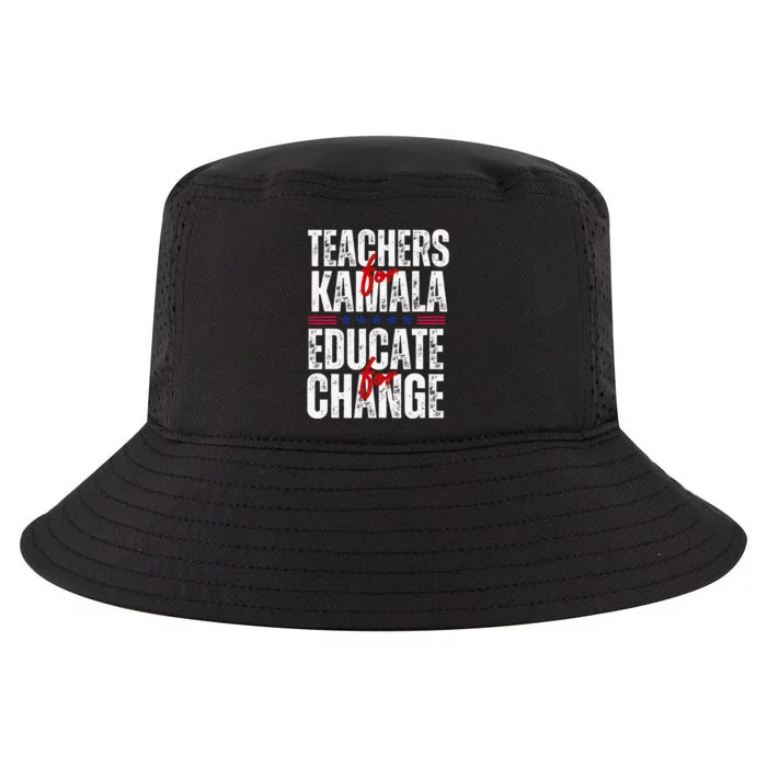 Teachers For Kamala Design Educate For Change Harris 47 Cool Comfort Performance Bucket Hat