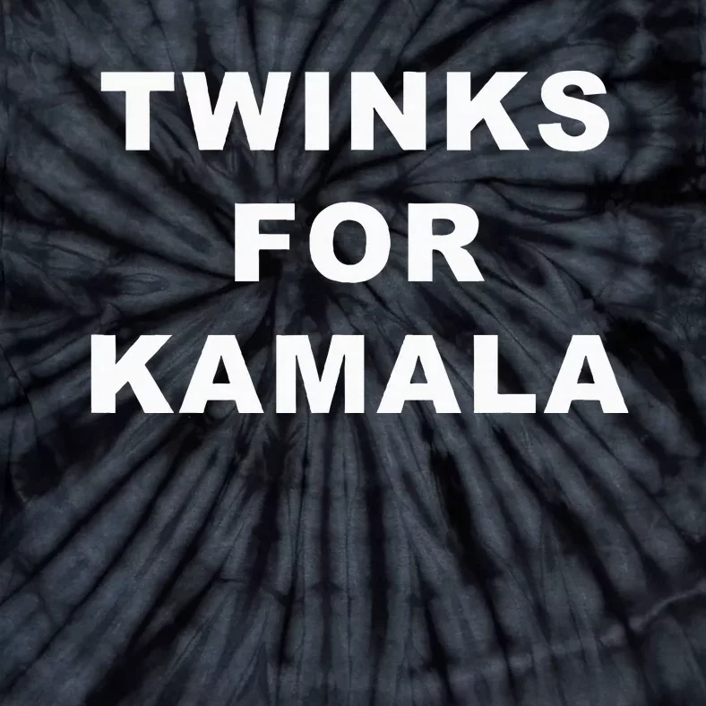 Twinks For Kamala 2024 Lgbtq+ Pride Support Kamala Harris Tie-Dye T-Shirt