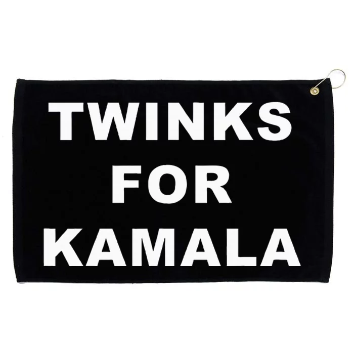 Twinks For Kamala 2024 Lgbtq+ Pride Support Kamala Harris Grommeted Golf Towel