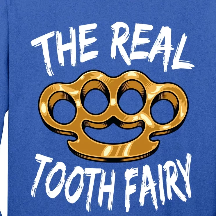 Tooth Fairy Knuckels Funny Tooth Fairy Costume Halloween Cute Gift Tall Long Sleeve T-Shirt