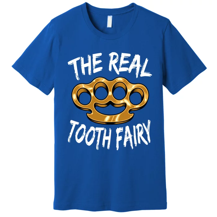 Tooth Fairy Knuckels Funny Tooth Fairy Costume Halloween Cute Gift Premium T-Shirt