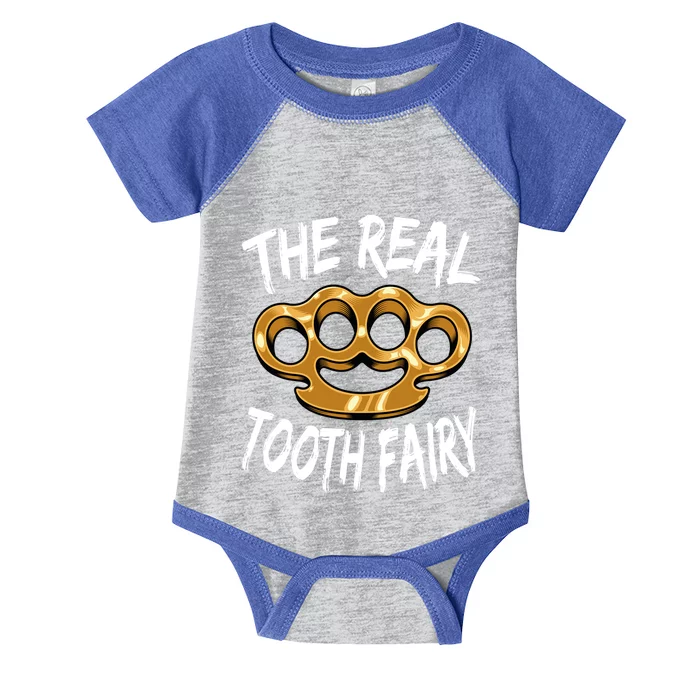 Tooth Fairy Knuckels Funny Tooth Fairy Costume Halloween Cute Gift Infant Baby Jersey Bodysuit