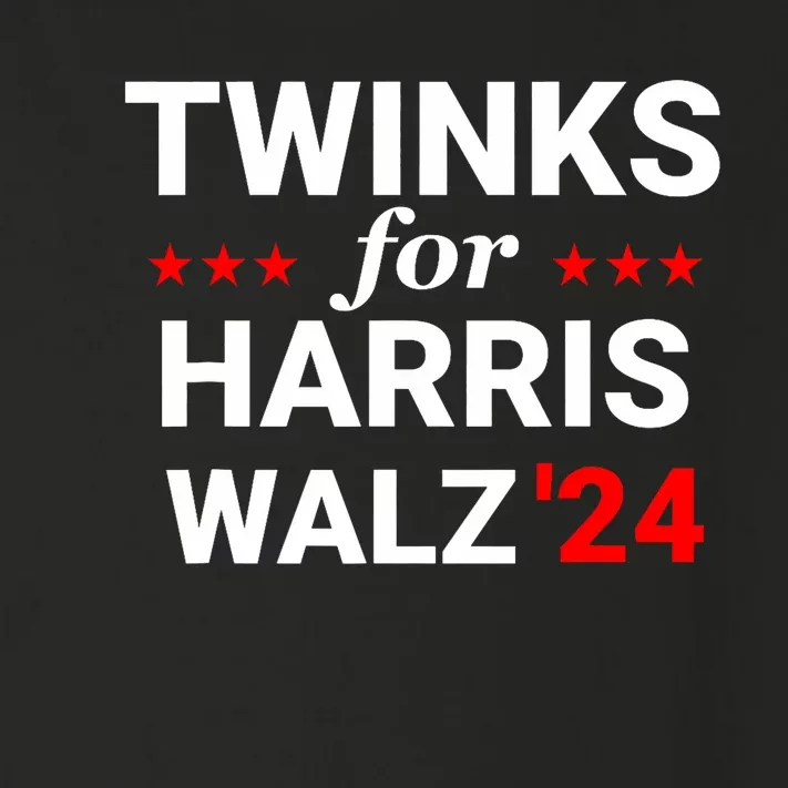 Twinks For Kamala Harris Tim Waltz 2024 Toddler Long Sleeve Shirt