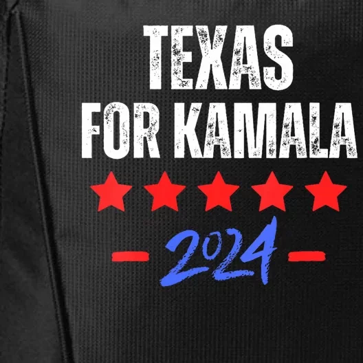 Texas For Kamala 2024 Dnc Kamala Harris Supporter City Backpack