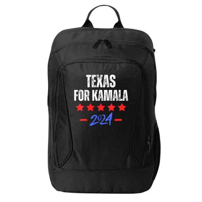 Texas For Kamala 2024 Dnc Kamala Harris Supporter City Backpack