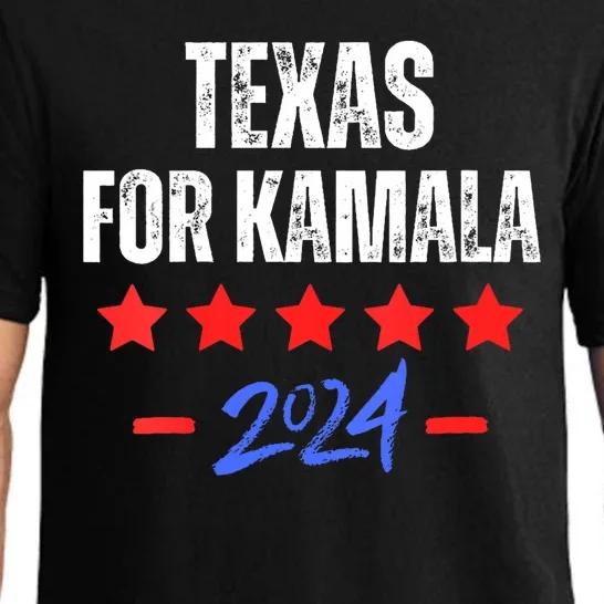 Texas For Kamala 2024 Dnc Kamala Harris Supporter Pajama Set