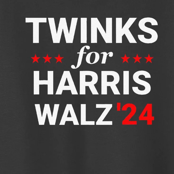 Twinks For Kamala Harris Tim Waltz 2024 Toddler T-Shirt