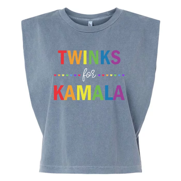 Twinks For Kamala Garment-Dyed Women's Muscle Tee