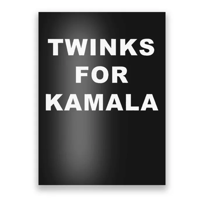 Twinks For Kamala 2024 Lgbtq+ Pride Support Kamala Harris Poster