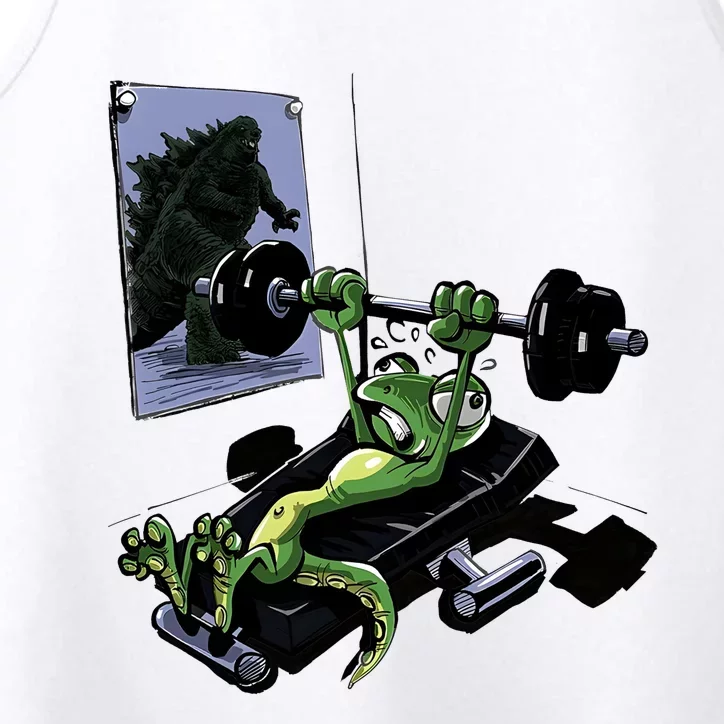 Training For Kaiju Performance Tank