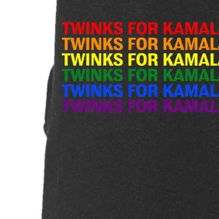 Twinks For Kamala Harris Lgbtq Pride Gay Lesbian Rights Doggie 3-End Fleece Hoodie