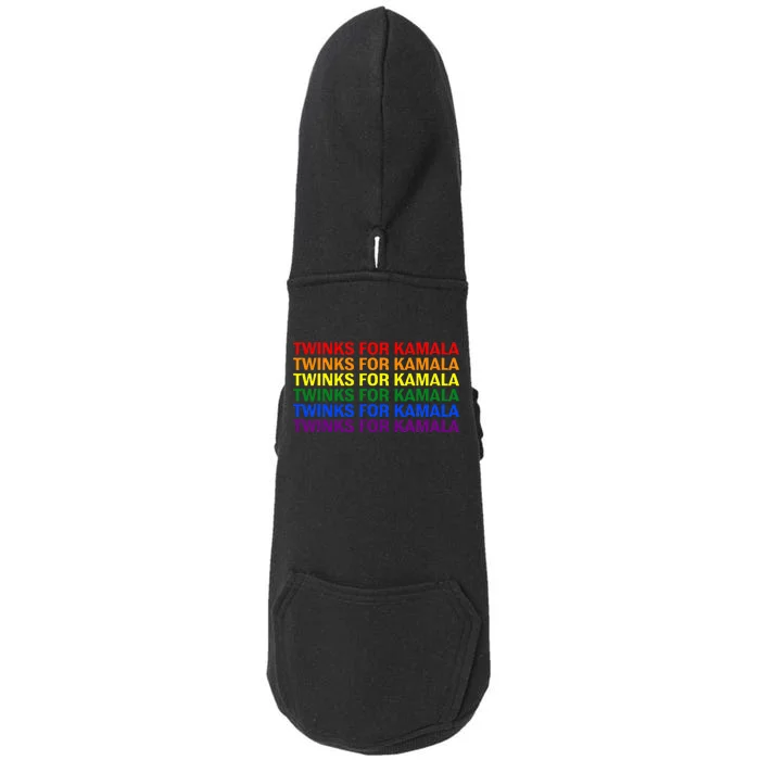 Twinks For Kamala Harris Lgbtq Pride Gay Lesbian Rights Doggie 3-End Fleece Hoodie