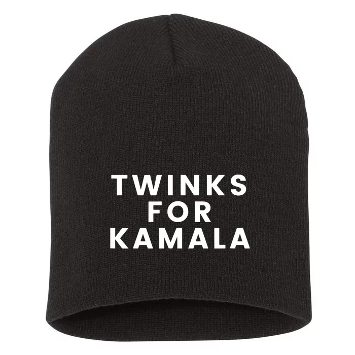 Twinks For Kamala Short Acrylic Beanie