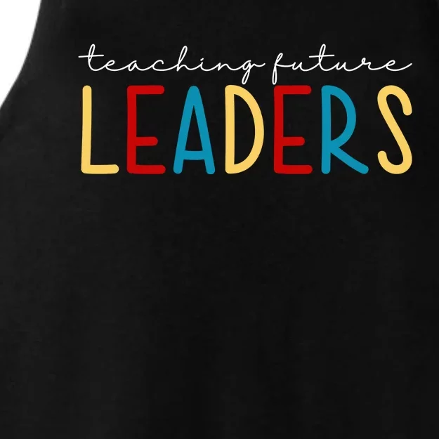 Teaching Future Leaders Gift For Teacher Ladies Tri-Blend Wicking Tank