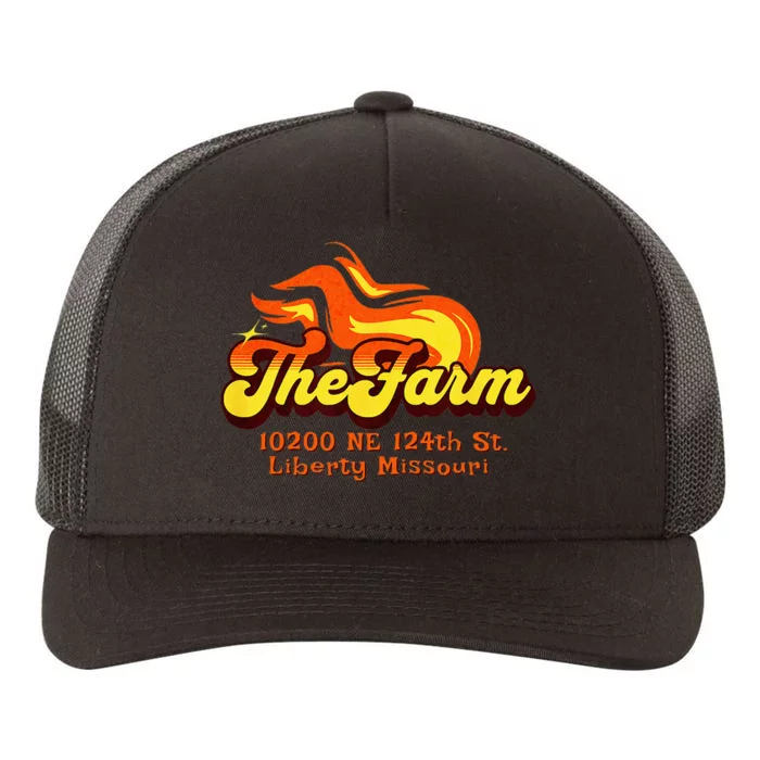 The Farm Liberty Missouri USA Bar Honky Tonk Music Yupoong Adult 5-Panel Trucker Hat