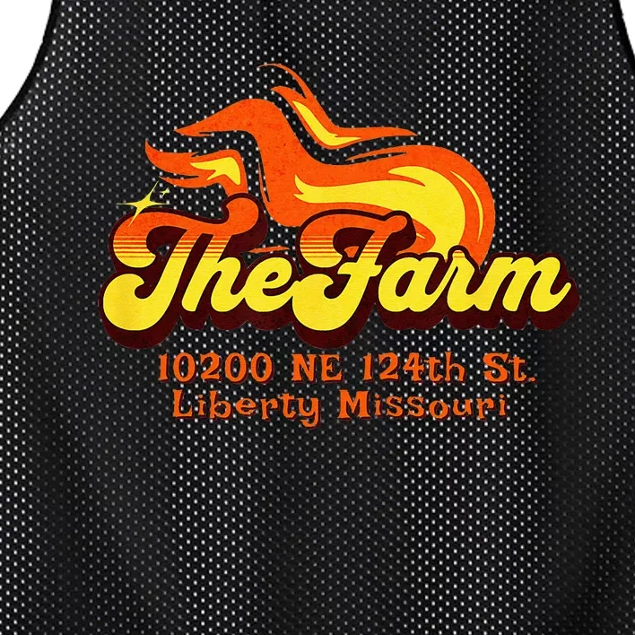 The Farm Liberty Missouri USA Bar Honky Tonk Music Mesh Reversible Basketball Jersey Tank