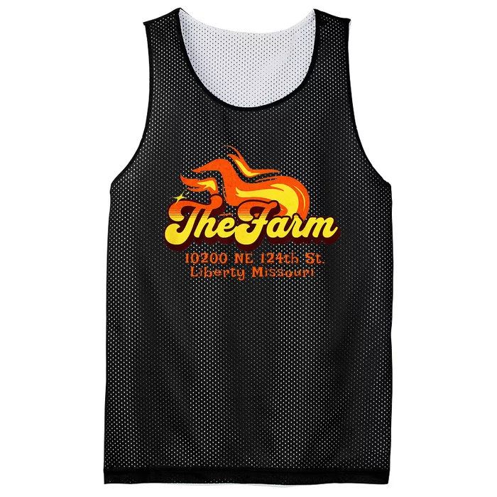 The Farm Liberty Missouri USA Bar Honky Tonk Music Mesh Reversible Basketball Jersey Tank