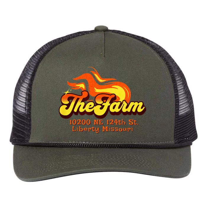 The Farm Liberty Missouri USA Bar Honky Tonk Music Retro Rope Trucker Hat Cap