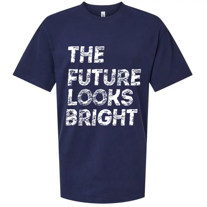 The Future Looks Bright Sueded Cloud Jersey T-Shirt