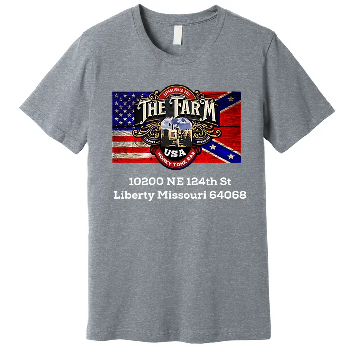 The Farm Liberty Missouri Usa Bar Honkytonk Premium T-Shirt