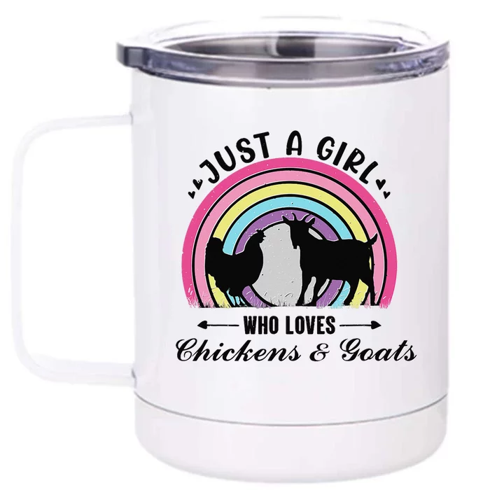 The Farm Liberty Missouri USA Bar Honkytonk Chicken Lady Front & Back 12oz Stainless Steel Tumbler Cup