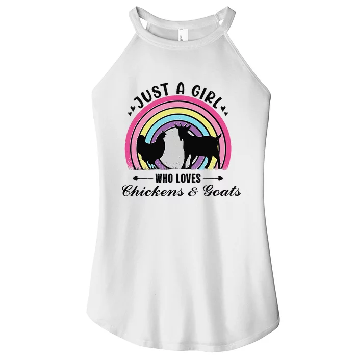 The Farm Liberty Missouri USA Bar Honky-tonk Chicken Lady Women’s Perfect Tri Rocker Tank