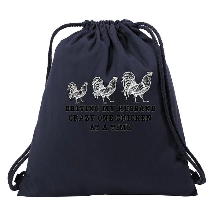 The Farm Liberty Missouri USA Bar Honkytonk Chicken Lady Drawstring Bag