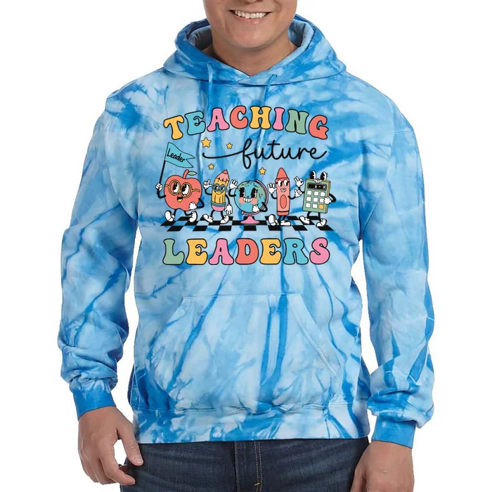 Teaching Future Leaders Back To School Tie Dye Hoodie