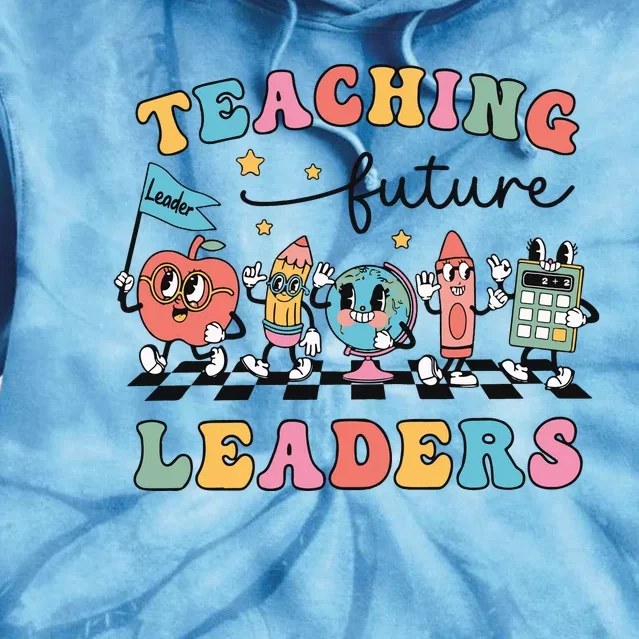 Teaching Future Leaders Back To School Tie Dye Hoodie