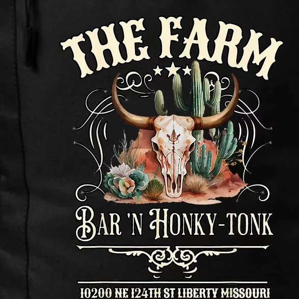 The Farm Liberty Missouri USA Bar Honkytonk Music Daily Commute Backpack