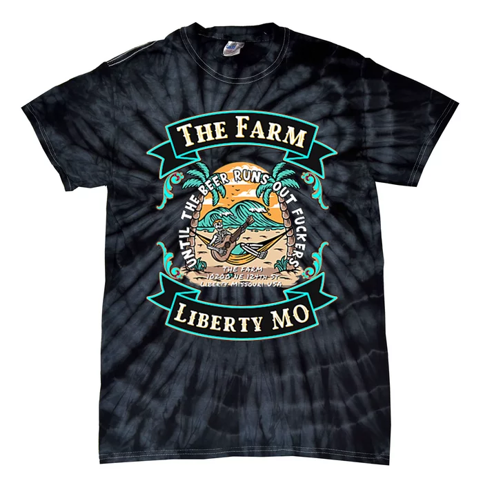 The Farm Liberty Missouri USA Bar Honky Tonk Music Summer Tie-Dye T-Shirt