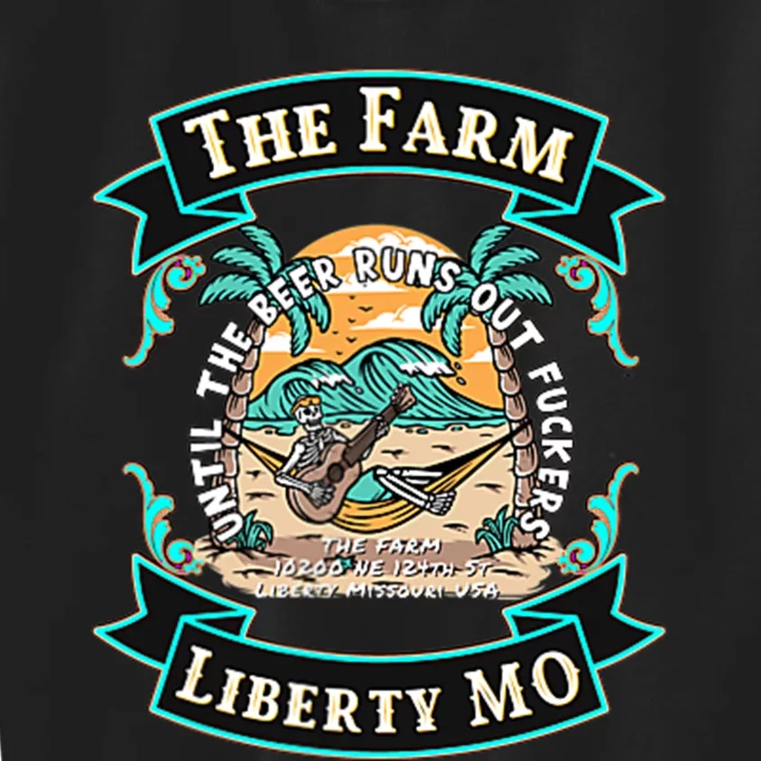 The Farm Liberty Missouri USA Bar Honky Tonk Music Summer Kids Sweatshirt