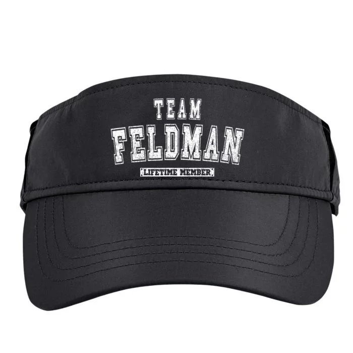 Team Feldman Lifetime Member Family Last Name Adult Drive Performance Visor