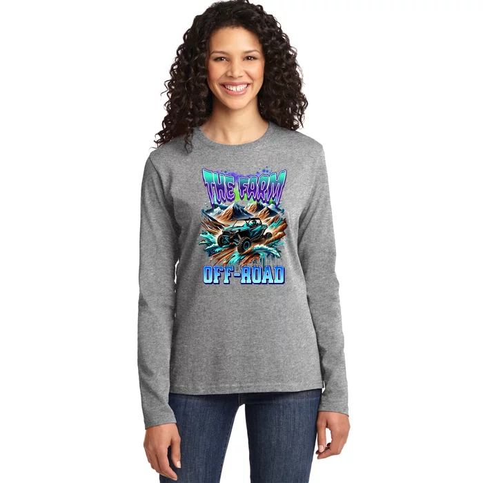 The Farm Liberty Missouri USA Bar Honky-tonk Offroad Ladies Long Sleeve Shirt