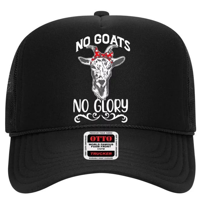 The Farm Liberty Missouri USA Bar Honky-tonk Music Goats High Crown Mesh Trucker Hat