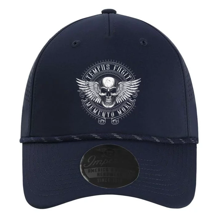 Tempus Fugit Memento Mori Latin Phrase Performance The Dyno Cap