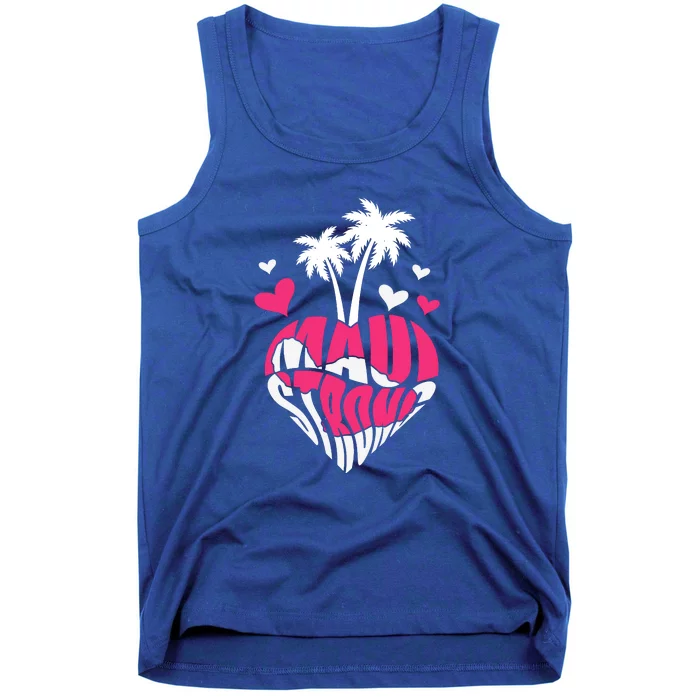 Together For Maui Pray For Maui Gift Hawaii Strong Tank Top