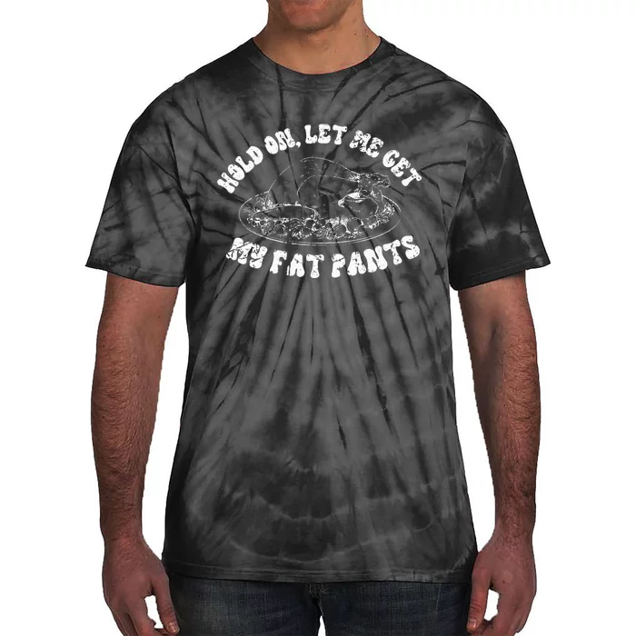 Thanksgiving Feast Mode Activated Vintage TDay Tie-Dye T-Shirt