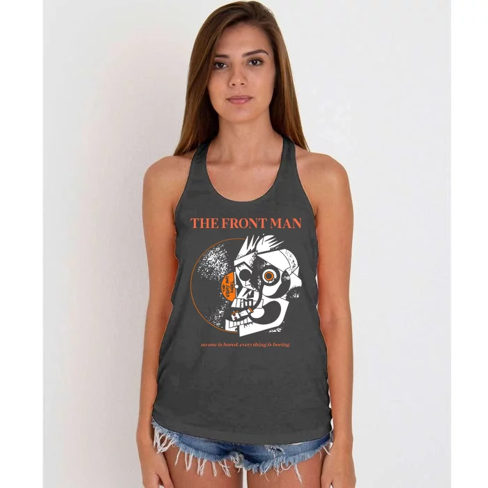 The Front Man Women's Knotted Racerback Tank