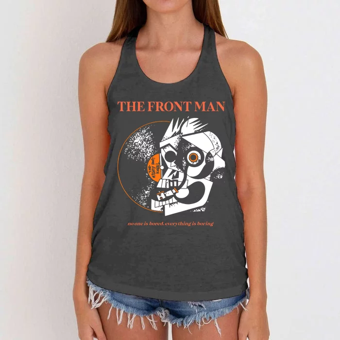 The Front Man Women's Knotted Racerback Tank